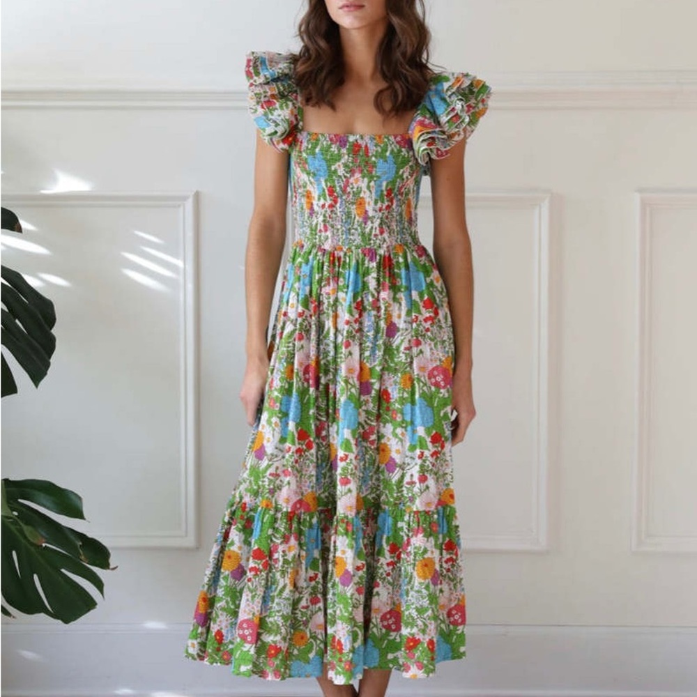 MILLIE Olympia Dress Summer Garden M